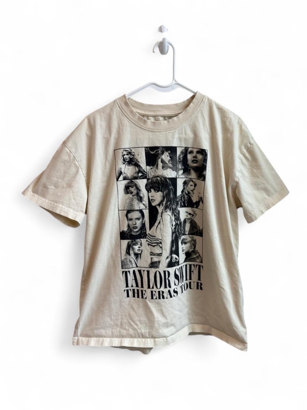 Official Taylor Swift The Eras Tour Beige T-Shirt